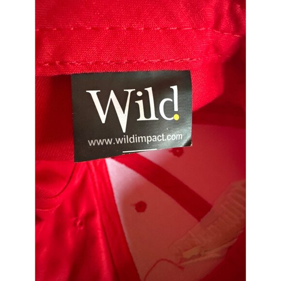 Milwaukee Red Baseball Cap Adjustable Fit By Wild - Picture 5 of 5